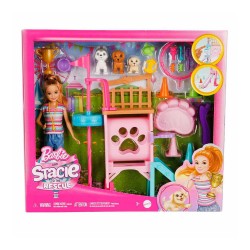 MATTEL HRM10 BRB STACIE NIN KOPEKCIK OYUN PARKI 4