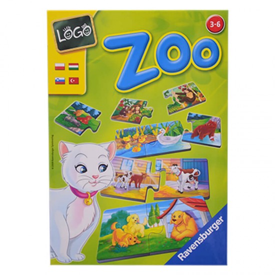 ADORE ROT243600 RAVENSBURGER  LOGOO ZOO