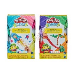HASBRO INT-E6967 PLAYDOH ELASTIK 4 LU OYUN HAMURU