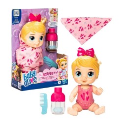 HASBRO F9119 BABY ALIVE BEBEĞİMLE ŞAMPUAN EĞLENCESİ SARIŞIN