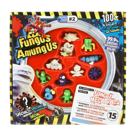 NECOTOYS FUN/22527 FUNGUS AMUNGUS 15Lİ FİGÜR SE