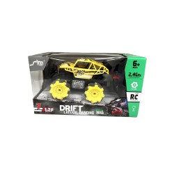 MEGA LOC6801A 1:36 UZAKTAN KUMANDALI DRIFT CAR TURUNCU SARI