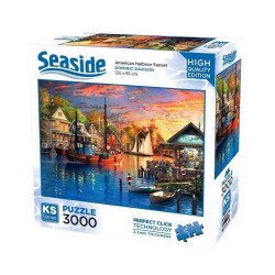 ONUR 23023 PUZZLE 3000 AMERİCAN HARBOUR SUNSET