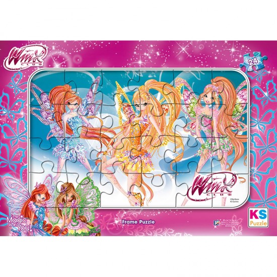 ONUR WINX704 PUZZLE 24PRÇ WINX FRAME