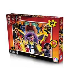 ONUR TNC113 PUZZLE 200PRÇ INCREDIBLES 2