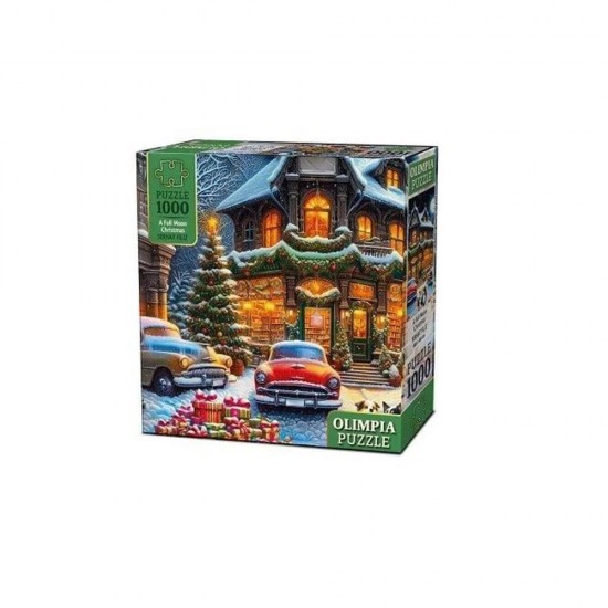 ONUR 15006 PUZZLE 1000 OLİMPİA A FULL MOON CHRİSTMAS