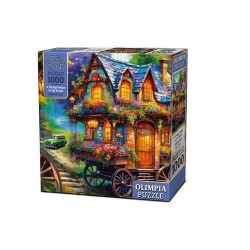 ONUR 15007 PUZZLE 1000 OLİMPİA A STRANGE HOUSE İN THE FOREST