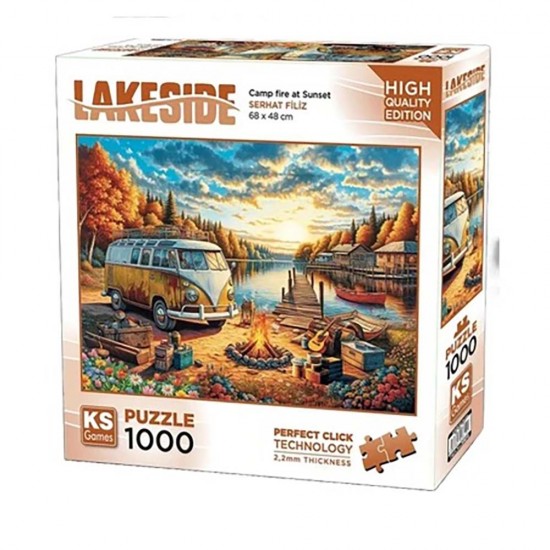 ONUR 20810 PUZZLE 1000 VOS VOS CAMPFIRE ST.SUNSET