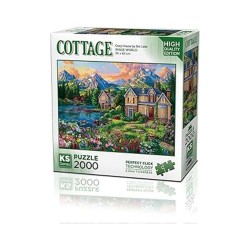 ONUR 22522 PUZZLE 2000 COZY HOUSE BY THE LAKE