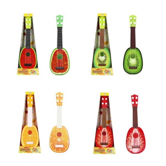 SUNMAN 81920 ECH GİTAR TELLİ MİNİ MEYVE DESEN 35CM