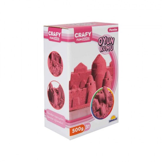 SUNMAN 2236 OYUN KUMU 500GR PEMBE