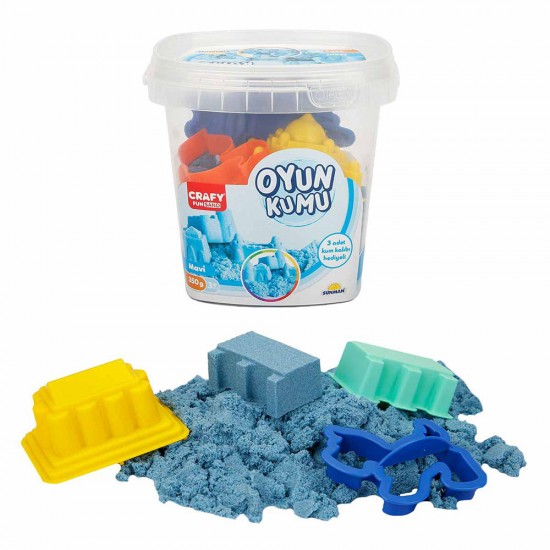 SUNMAN 453 OYUN KUM SET 3 KALIPLI PLSTK KOVA 350 GR