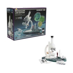 SUNMAN 05278 BİLİM SET MİKROSKOP LABORATUVARI IŞIKLI