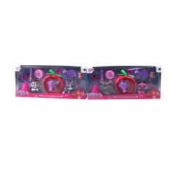 KIZILKAYA CL2104 1-2 ELMALI MİNİŞ 2Lİ PASTA AKSESUARLI 48