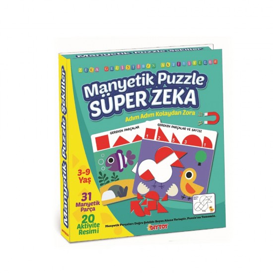 DIYTOY 1536 MAGNETIO PUZZLE SÜPER ZEKA