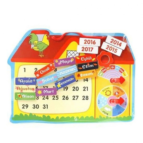 BİR-CAN TK1069 AHŞAP TAKVİM