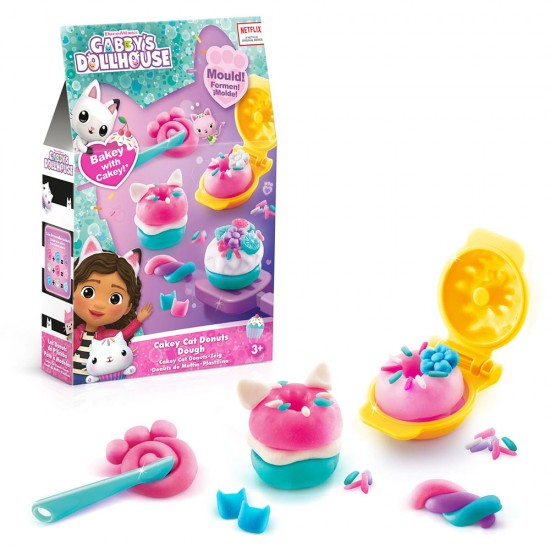 MEGA CNLAB019 GABBYS DOLLHOUSE CAKEY CAT DONUT KİTİ