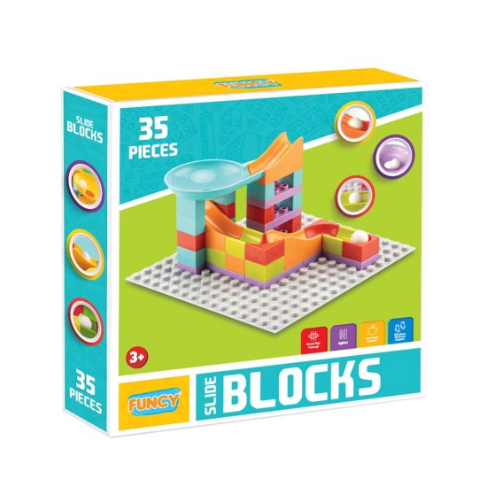 FUNCY CG054 SLİDE BLOCKS (35 PARÇA)