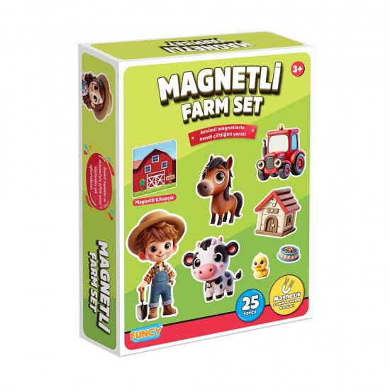 FUNCY CG081 MAGNETLİ FARM SET