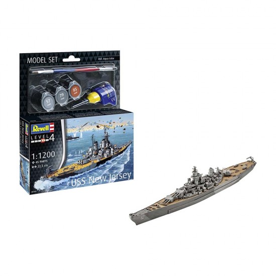 ADORE VSG65183 M.SET BATTLESHİP USS NEW JERSEY