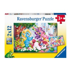 ADORE RAVENSBURGER RPK050284 2X12P PUZ UNİCORN