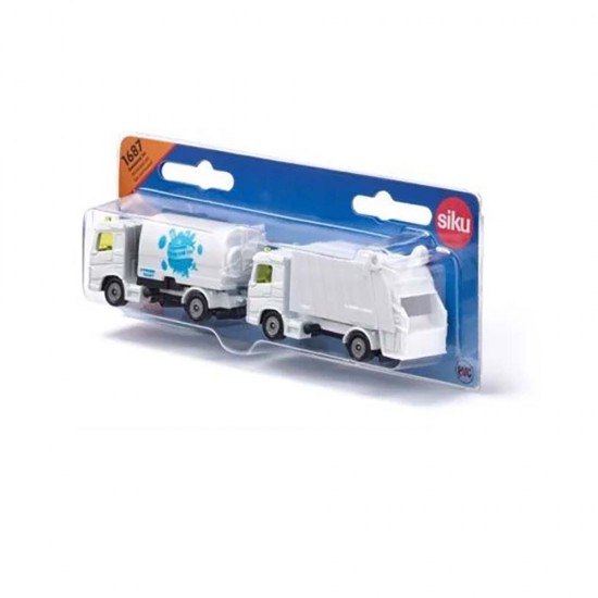 ADORE KBL1687 YOL SÜPÜRGESİ VE ÇÖP KAMYONU SET ADORE KBL1687 YOL SÜPÜRGESİ VE ÇÖP KAMYONU SET