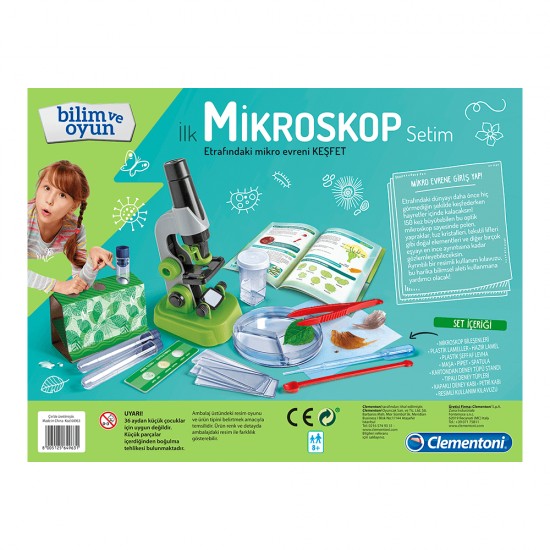 CLEMENTONİ 64963 MY FIRST MICROSCOPE