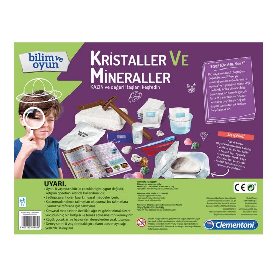 CLEMENTONİ 64964 B&amp;O KRİSTALLER VE MİNERALLER