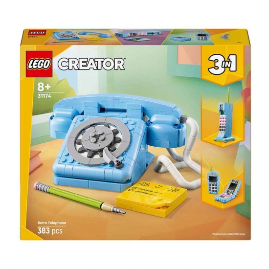 ADORE LEGO LMC31174 RETRO TELEFON ADORE LEGO LMC31174 RETRO TELEFON