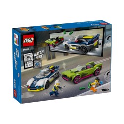 ADORE LEGO LSC60415 POLİCE AND MUSCLE CAR CHASE
