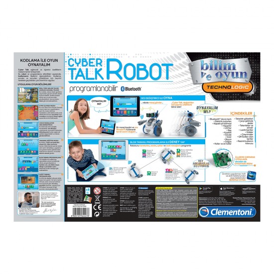 CLEMENTONİ 64447 CYBER TALK ROBOT