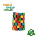 BEE BS5700 SMART RENKLİ AHŞAP KÜPLER