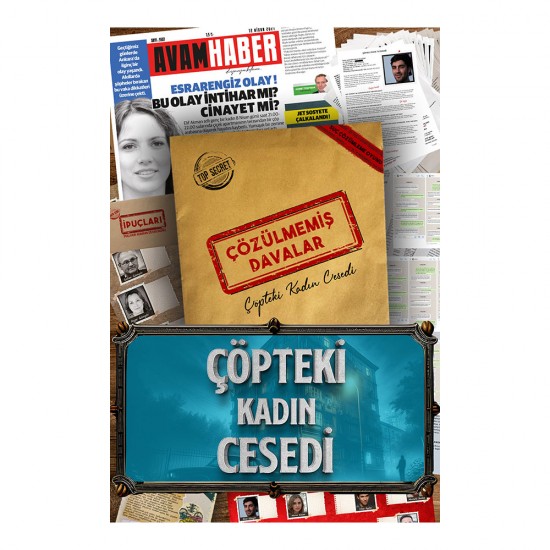 MOLFY ÇÖZÜLMEMİŞ DAVALAR ÇÖPTEKİ KADIN CESEDİ CDL01