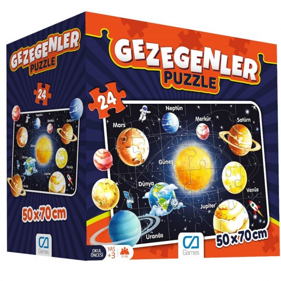 CA 5026 GEZEGENLER EGİTİCİ PUZZLE