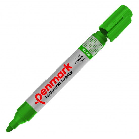 PENMARK PERMANENT MARKER YUVARLAK UÇ YEŞİL HS-405 04