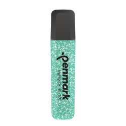 PENMARK HS505 15 METALİK SİMLİ FOSFORLU KALEM TURKUAZ