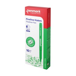 PENMARK HS800 04 FİNELİNER KALEM 06MM JAPON UÇ YEŞİL
