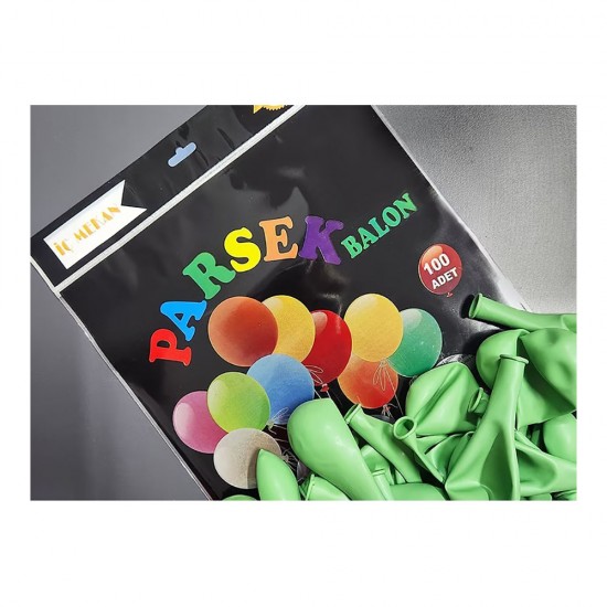 RASYONEL BLN-ST0011 12 İNÇ BALON 100LÜ YEŞİL