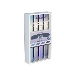 SCRİKSS LUMINA FOSFORLU KALEM LILAC 4LÜ SET