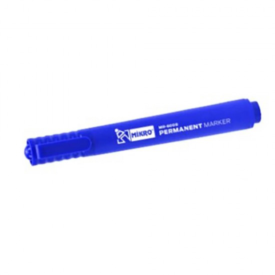 MİKRO MR6008 PERMANENT MARKER KESİK UÇ MAVİ