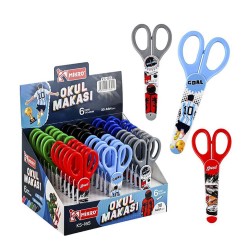 MİKRO KS165 BÜYÜK KABLI OKUL MAKASI ERKEK MODEL