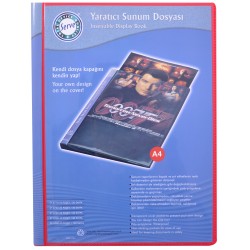 SERVE 6730 SUNUM DOSYASI 30LU KIRMIZI
