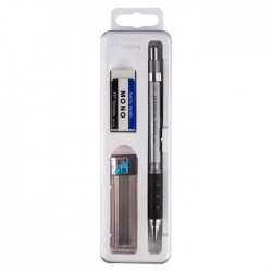 TOMBOW SH-300 GRİP 07MM VERSATİL OKUL SETİ METALİK KURŞUN