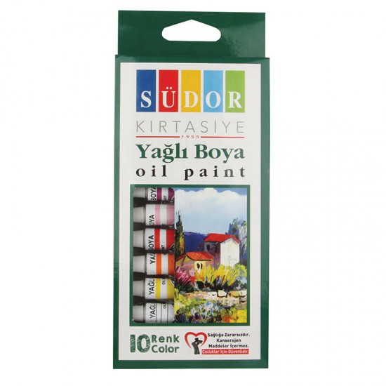 SÜDOR SD722 YAĞLI BOYA 10X8.5ML