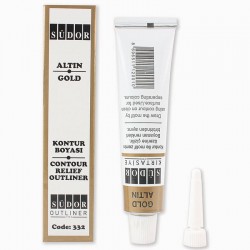 SÜDOR SD332 KONTÜR BOYASI 25ML TÜP ALTIN