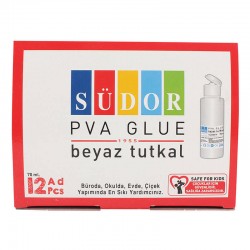 SÜDOR SD410 YAPIŞTIRICI BEYAZ TUTKAL 70ML