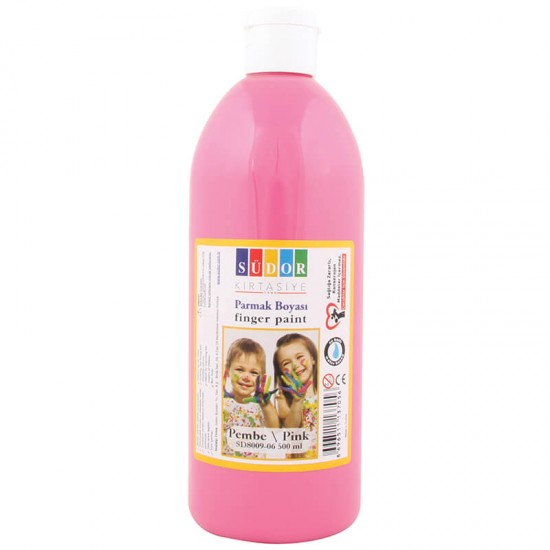 SÜDOR SD8009-06 PARMAK BOYASI 500ML PEMBE