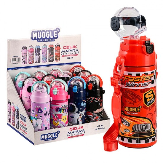MİKRO MUGGLE MU-2635 THE ORIGINAL ÇELİK MATARA 550ML
