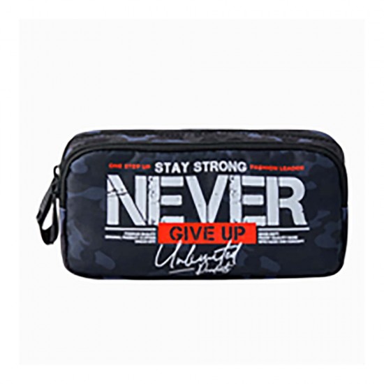 MİKRO PANTHER PT-9925 NEVER GIVE UP KALEM ÇANTASI