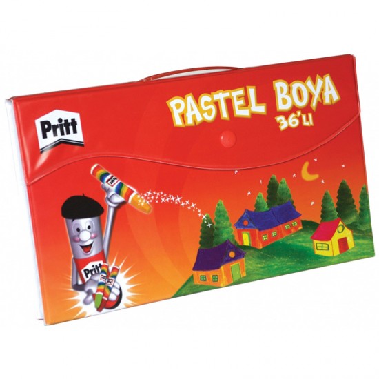 PRİTT 1048065 PASTEL BOYA 36LI ÇANTALI